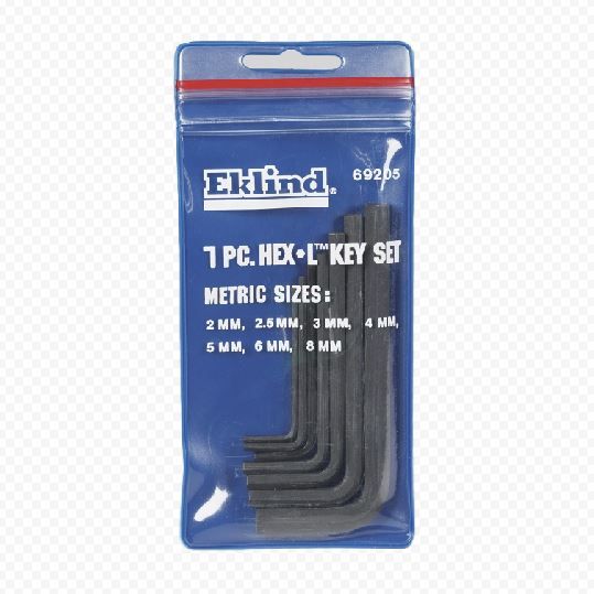 Metric Hex Key Set 7pc (25106)