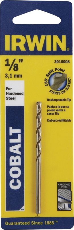 Drill Bit High Speed Steel Cobalt 1/8in