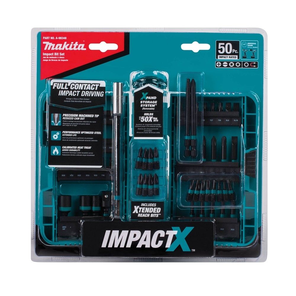 Impactx Driver Bit Set 50pc (A-98348)