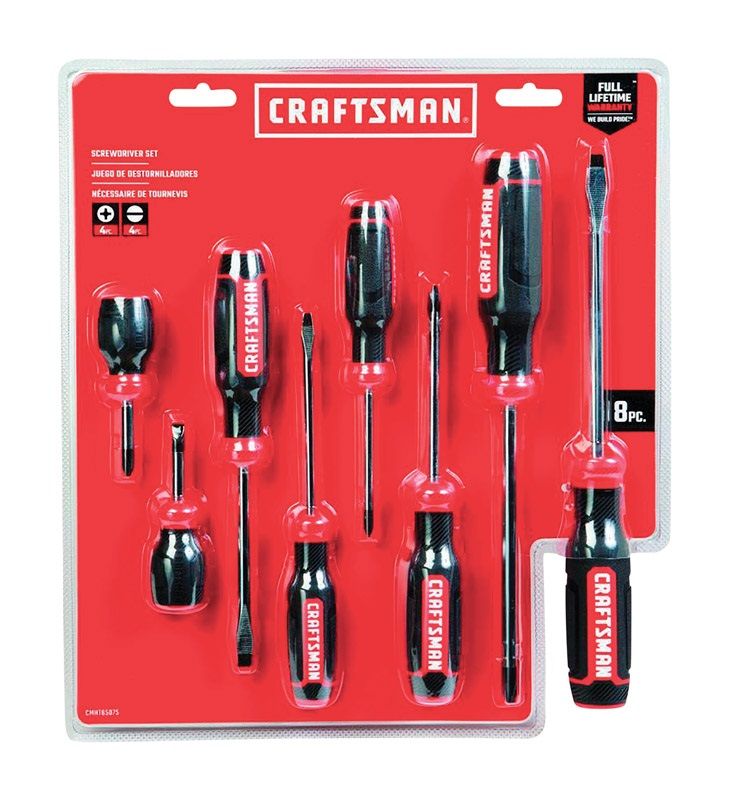 Craftsman Screwdriver Set 8 pcs (2829240)