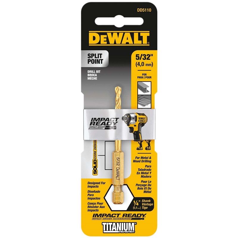 Dewalt Impact Ready Drill Bit 5/32 in. (DD5110) (2466316)