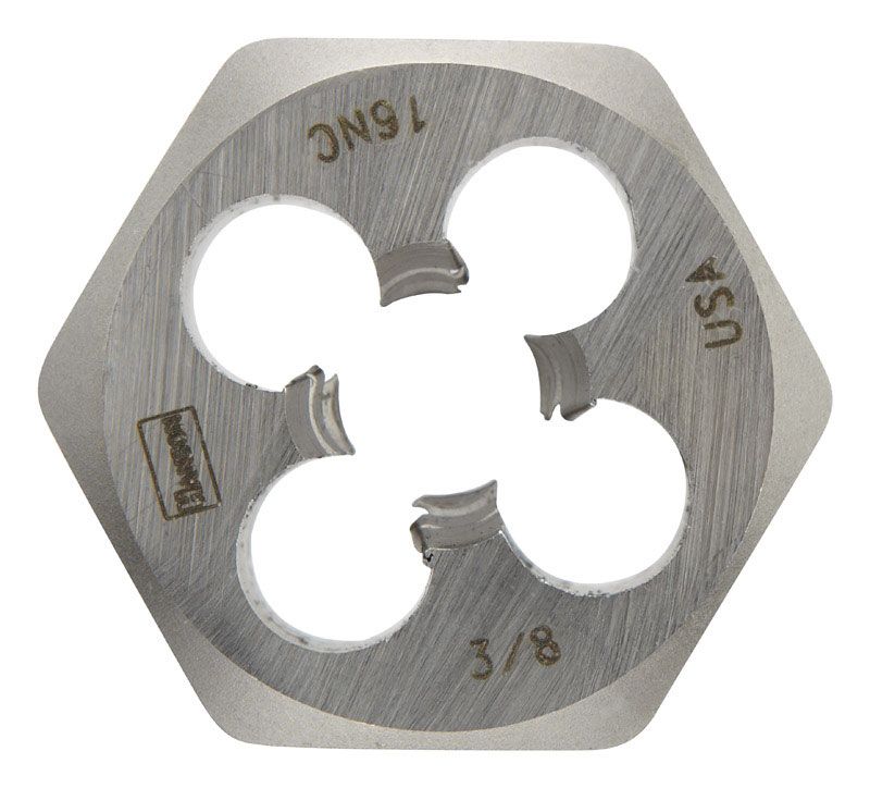 Hanson Hex Die 1in 3/8-16NC (23147)