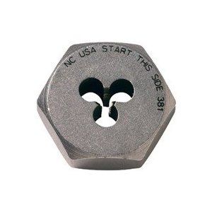 Hanson Metric Hex Die 1in 6mm - 1mm (23776)