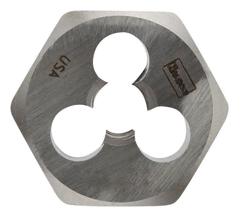 Hanson Metric Hex Die 1in 8mm - 1mm (23777)