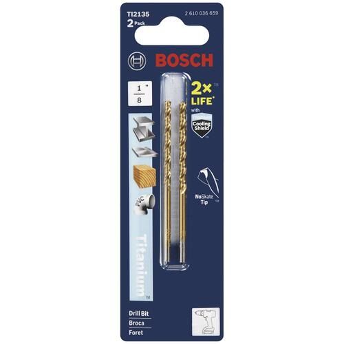 Titanium Drill Bit Set 1/8in 2pc  (T12135))