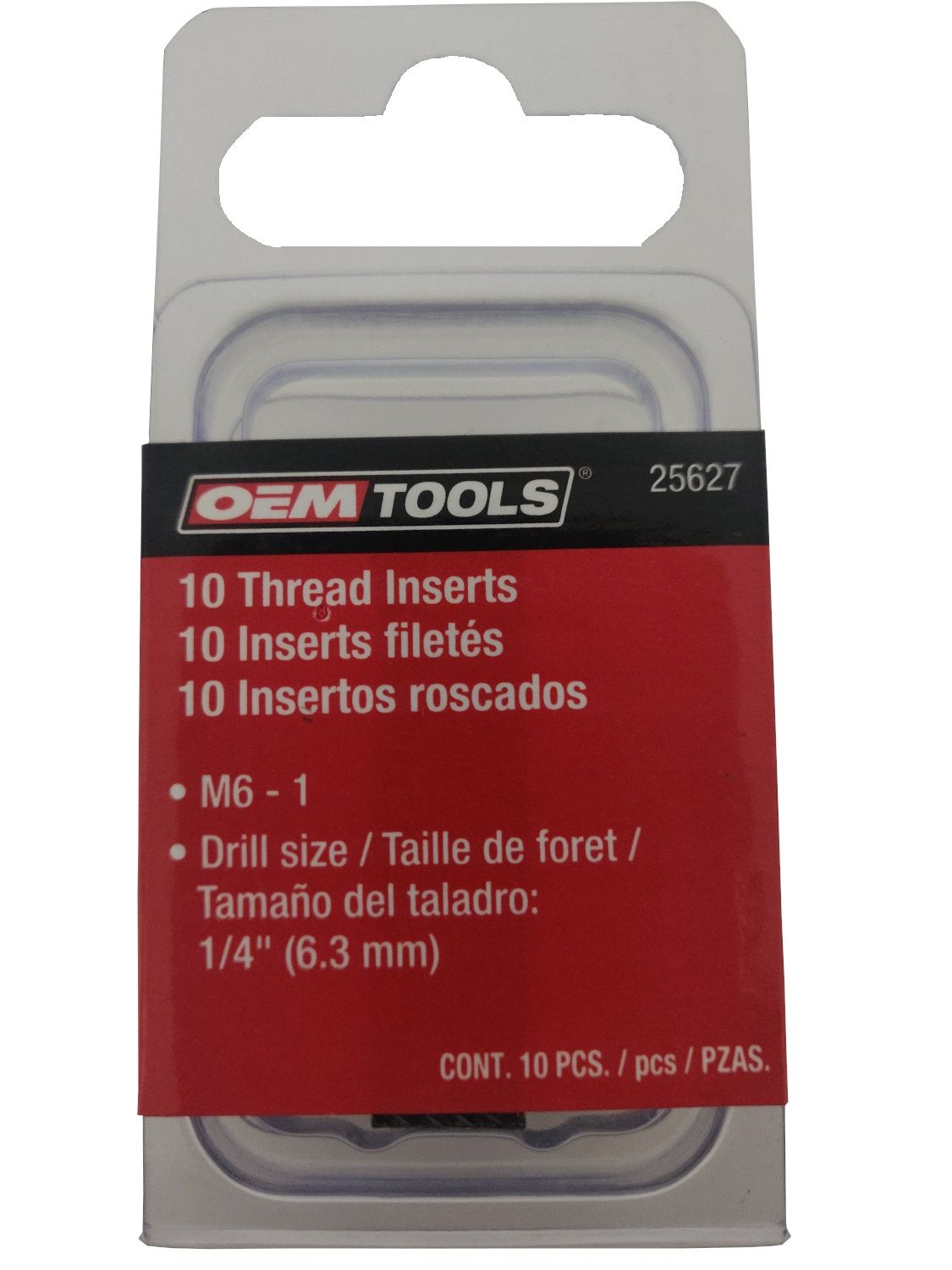 Thread Insert SS M6 X 1 (25627)