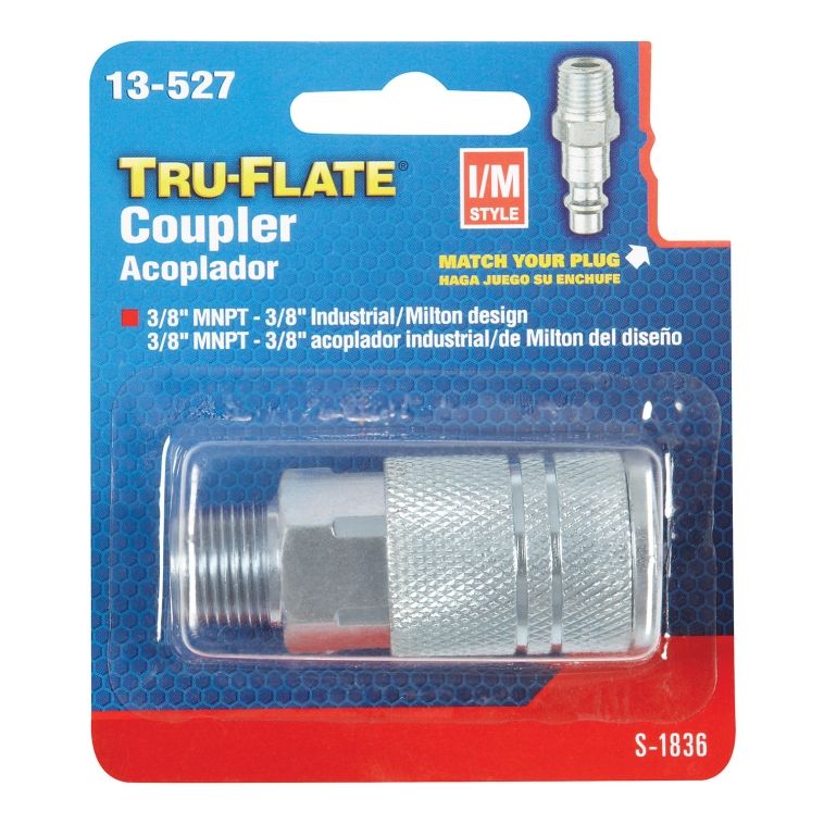 Coupler Male 3/8in MNPT (13020)