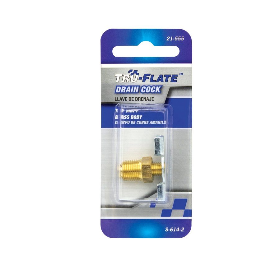 Drain Cock 1/8in Male NPT