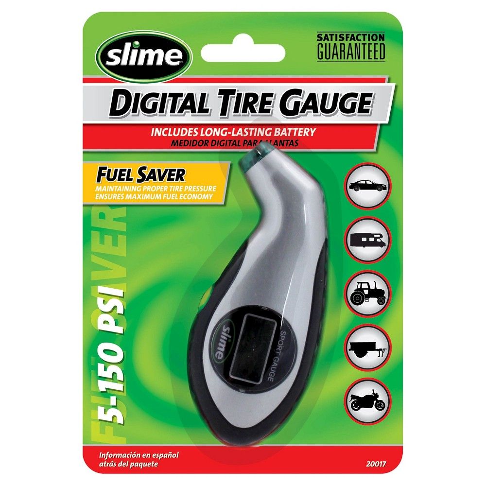 Slime Digital Tire Gauge 5-150 PSI (8503781) (20017)