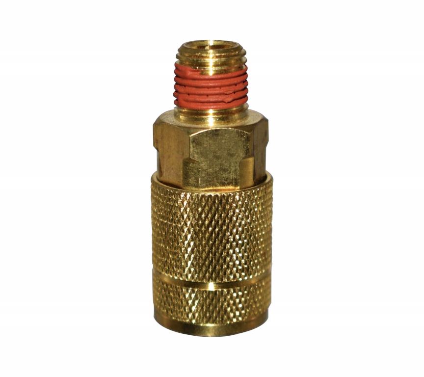 Tru-Flate Air Coupler 1/4 M (13026)