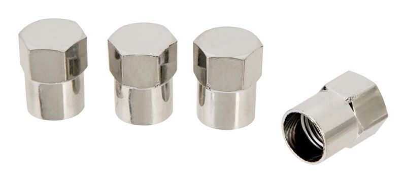 Valve Cap Chrome 4pk