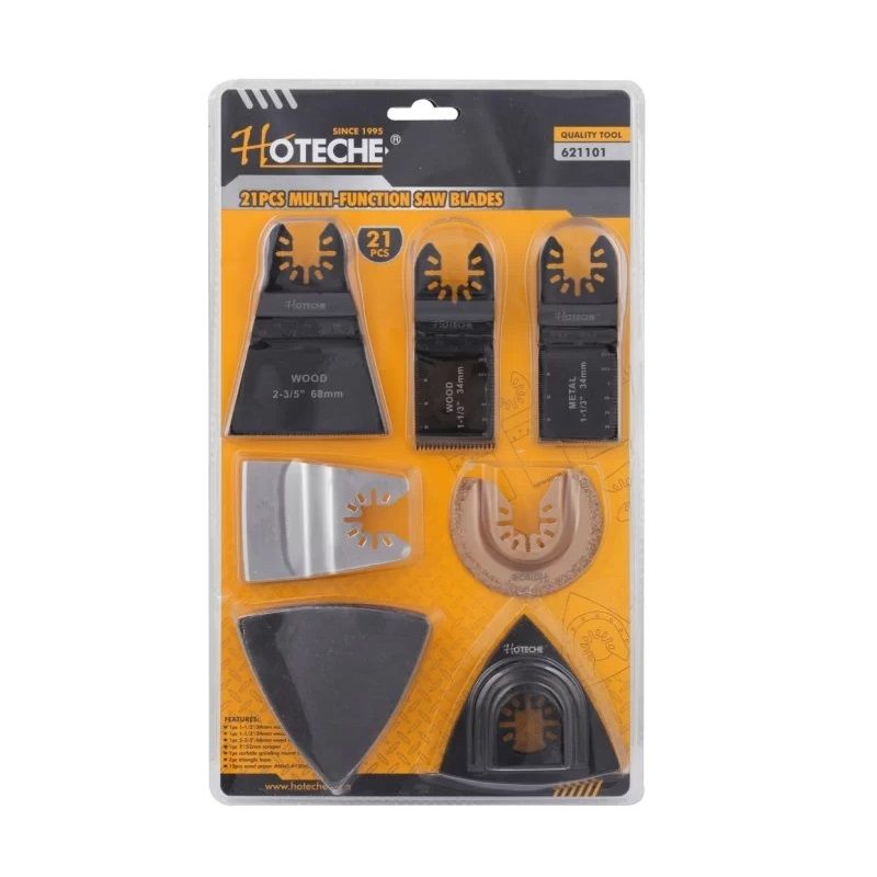 Hoteche Multi Function Oscillation Saw Blade Set 21 pcs (621101)