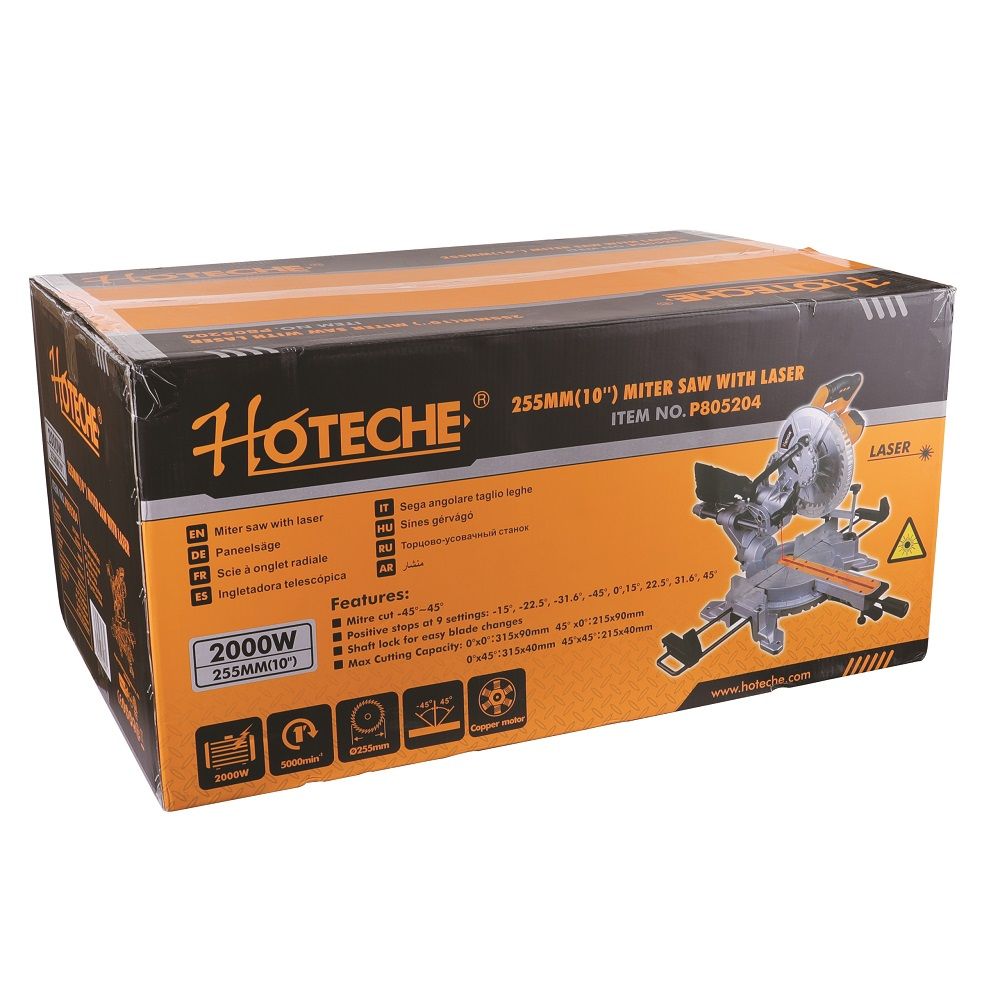 Hoteche Mitre Saw with Laser 10in (P805204)