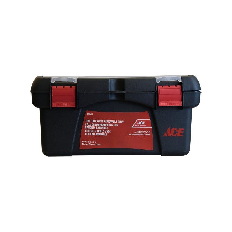 Ace Tool Box with Removable Tray 16 in. (2999477)