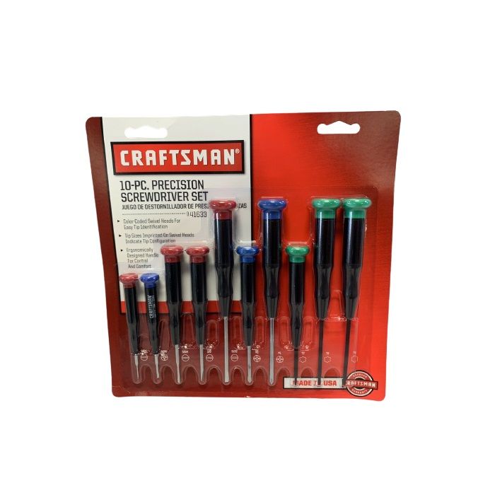 Craftsman Precision Screwdriver Set 10pc (2299097)
