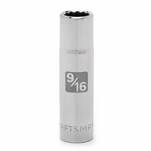 Craftsman Socket Deep 9/16in 1/2Drive 12pt
