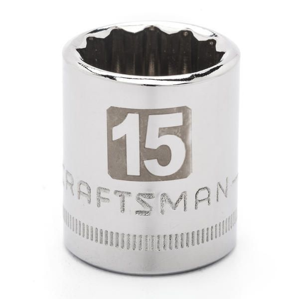Craftsman Socket 15mm 3/8Drive 12pt