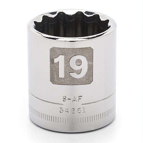 Craftsman Socket 19mm 3/8Drive 12pt