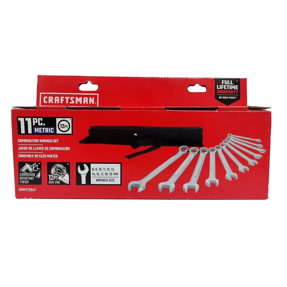 Craftsman Combination Wrench Set Metric 11pc (10947)