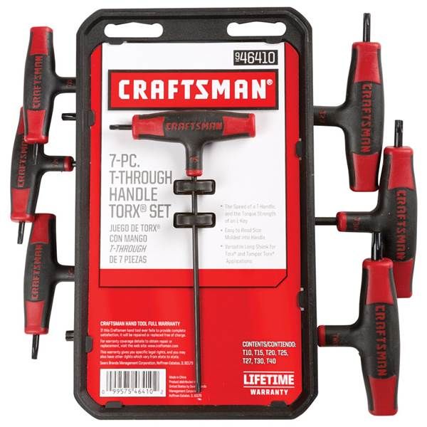 Craftsman Torx T Set 7pc (46410)