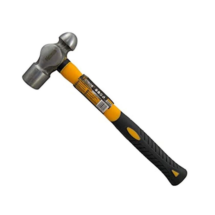 Hoteche Ball Pein Hammer 24 oz with Fiberglass Handle (210604)