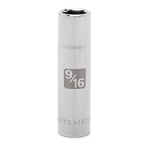 Craftsman Socket Deep 9/16in 1/2Drive 6pt