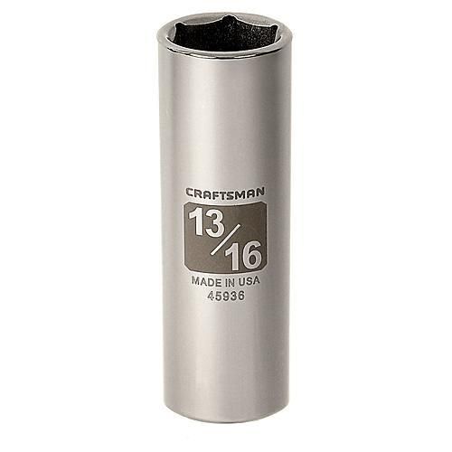Craftsman Socket Deep 13/16in 1/2Drive 6pt