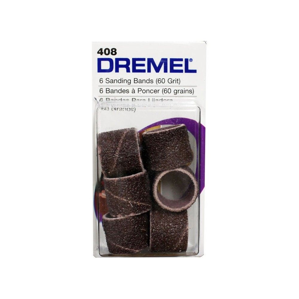 Sanding Bands 1/2in 60g 6pk (23884)