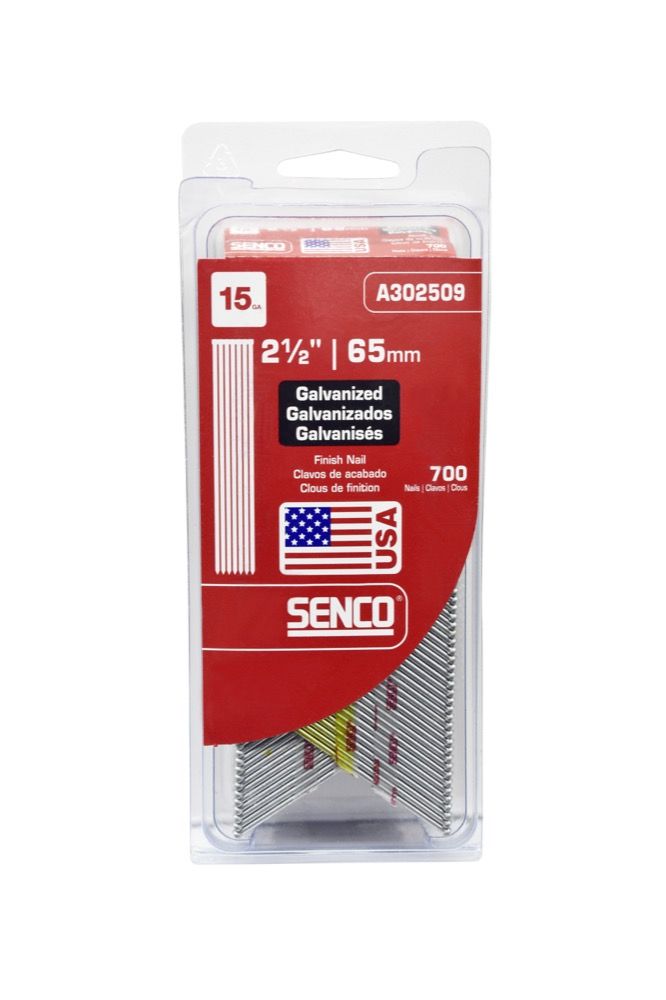 Nails Finish Senco 15G 2-1/2in (700pc)