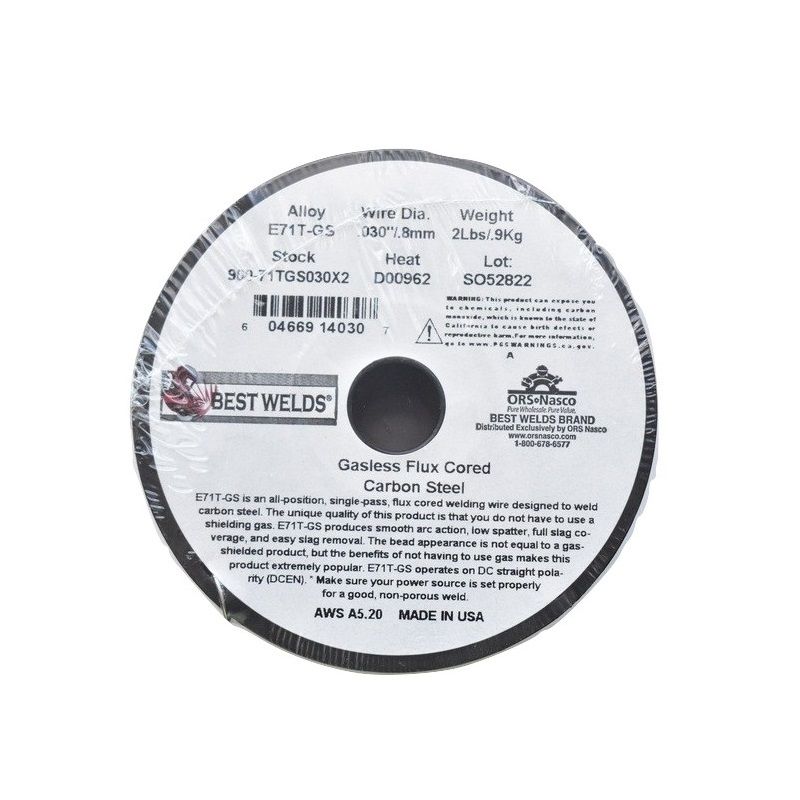 Fluxcore Mig Wire .030in 2lb
