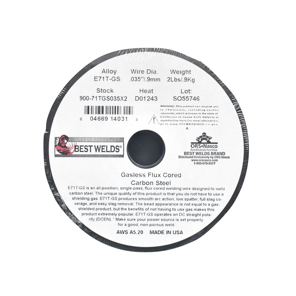Fluxcore Mig Wire .035in 2lb
