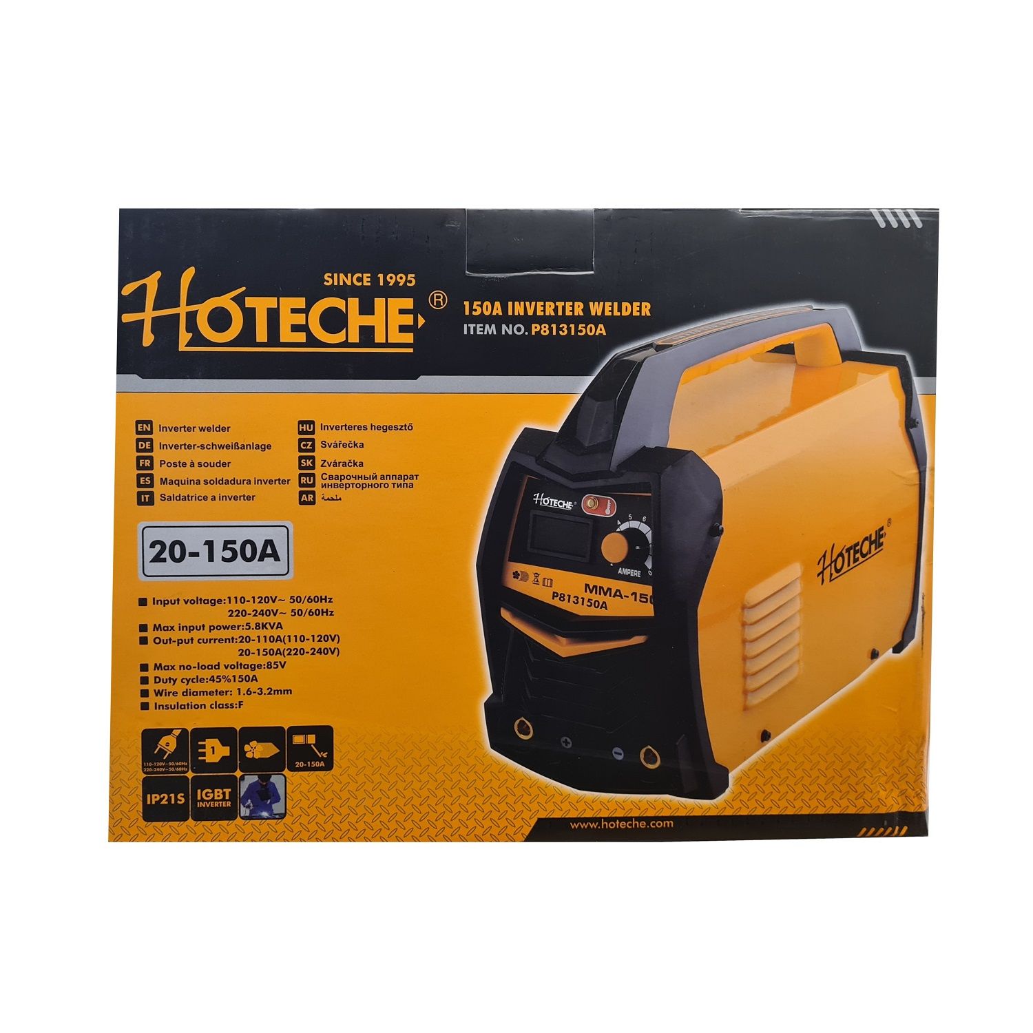 Hoteche Inverter Welder 150A (P813150A)