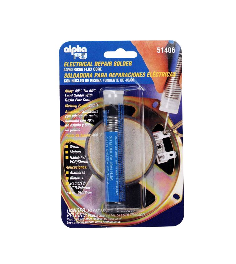 Electrical Solder Rosin Core 40/60 (24635)