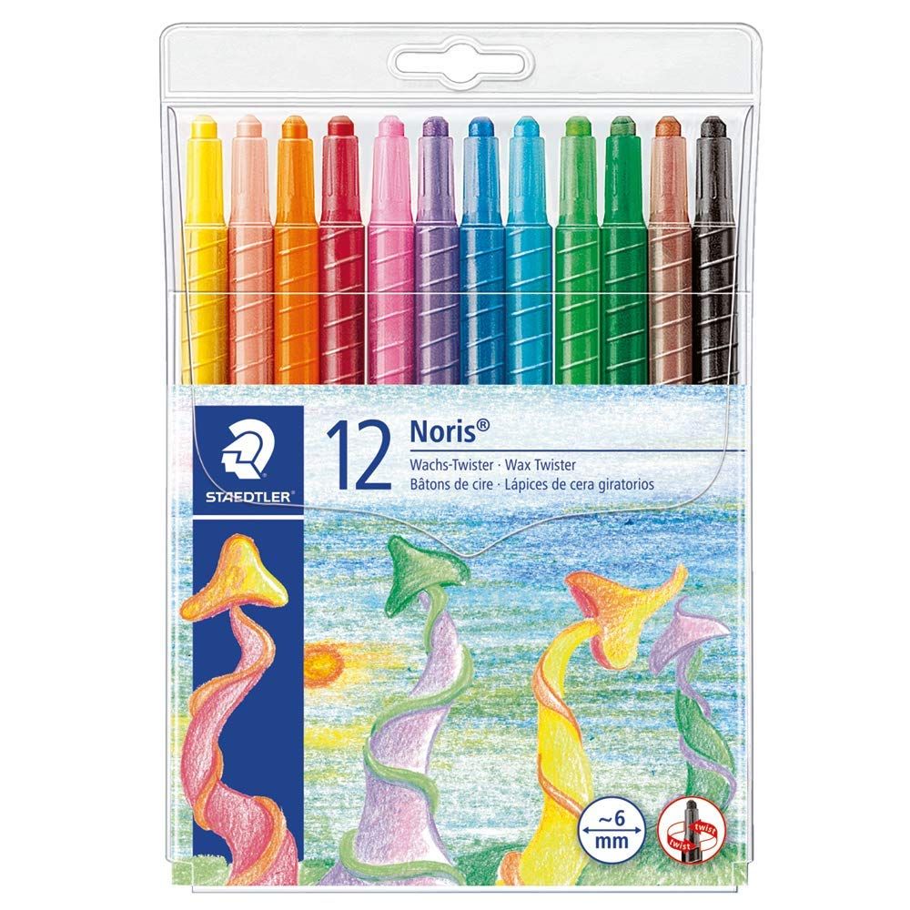 Staedtler Noris Twistable Wax Crayons 12pc