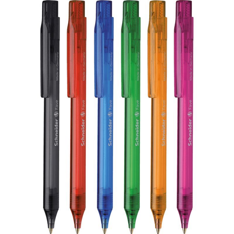 Schneider Ballpoint Pen Fave Assorted (130400)