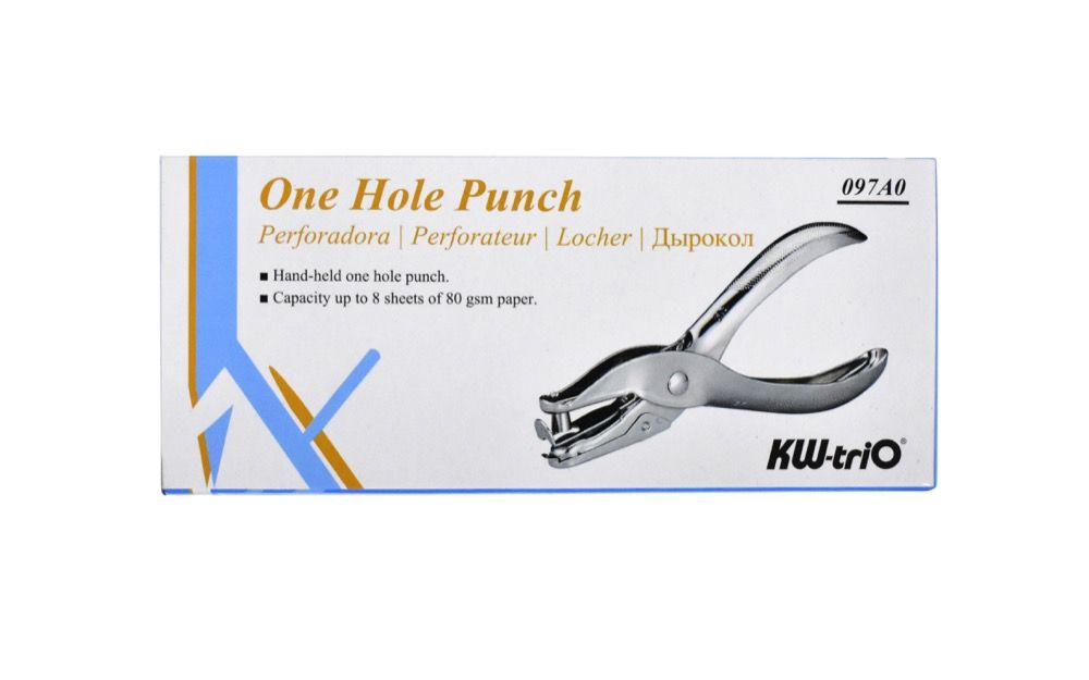 Punch 1 hole