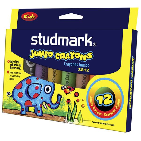 Studmark Crayons Super Jumbo 12pc (ST-03812)