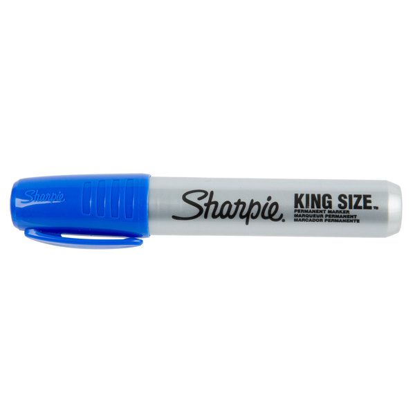Sharpie Permanent Marker King Size Blue