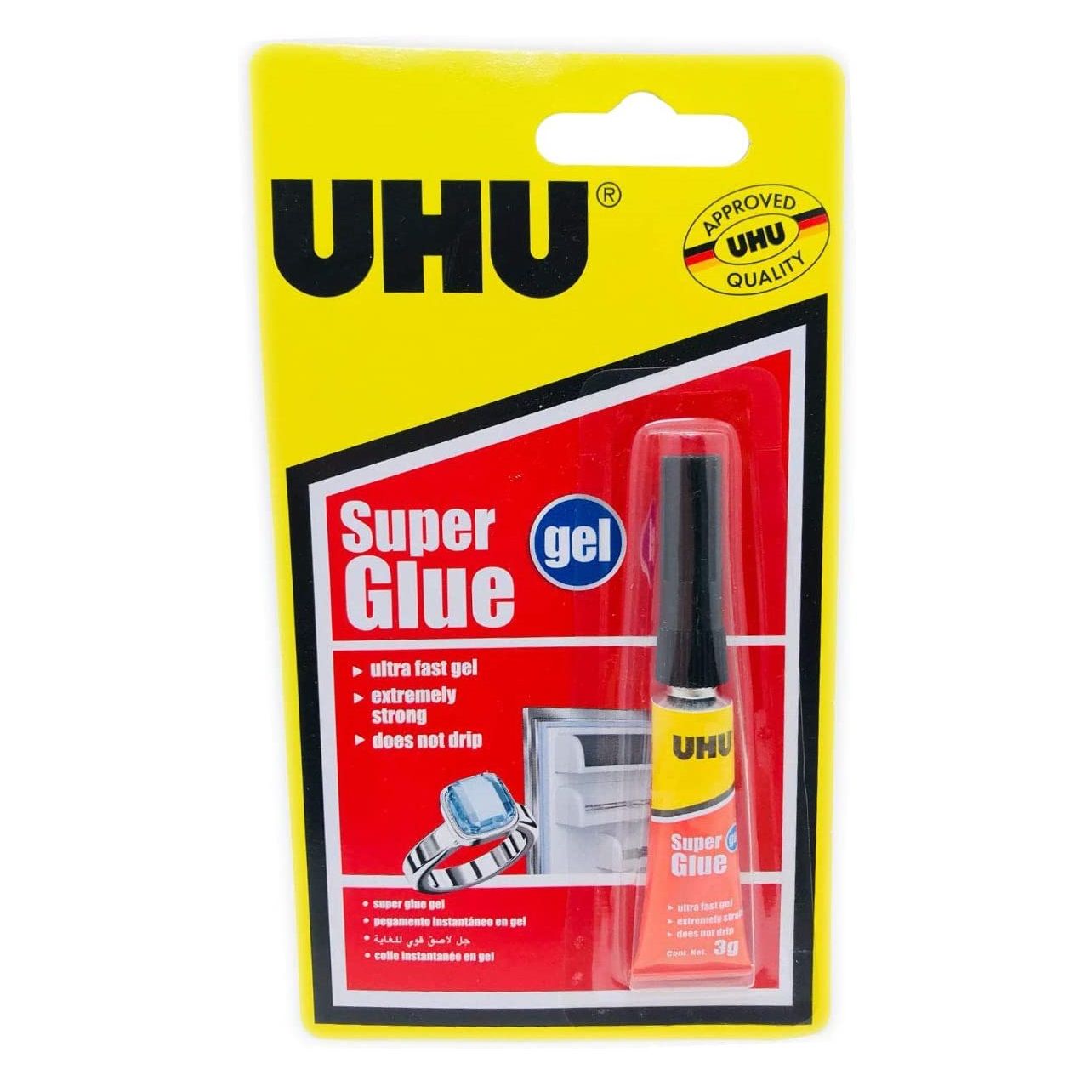 Uhu Super Glue Gel 3 g (37615)