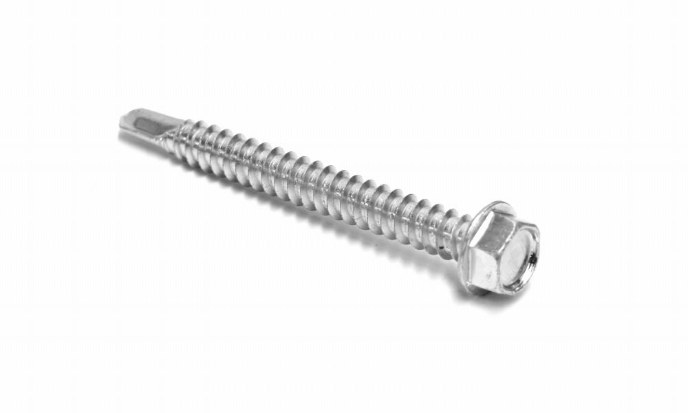 Screw Self Drill Hex Galvanized 1/4 x 1-1/2in