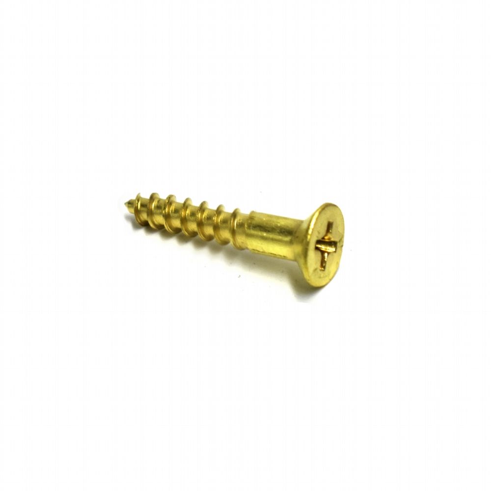 Screw Brass 4 x 1/2in
