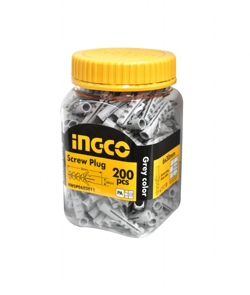 INGCO Screw Plug S6 200pc