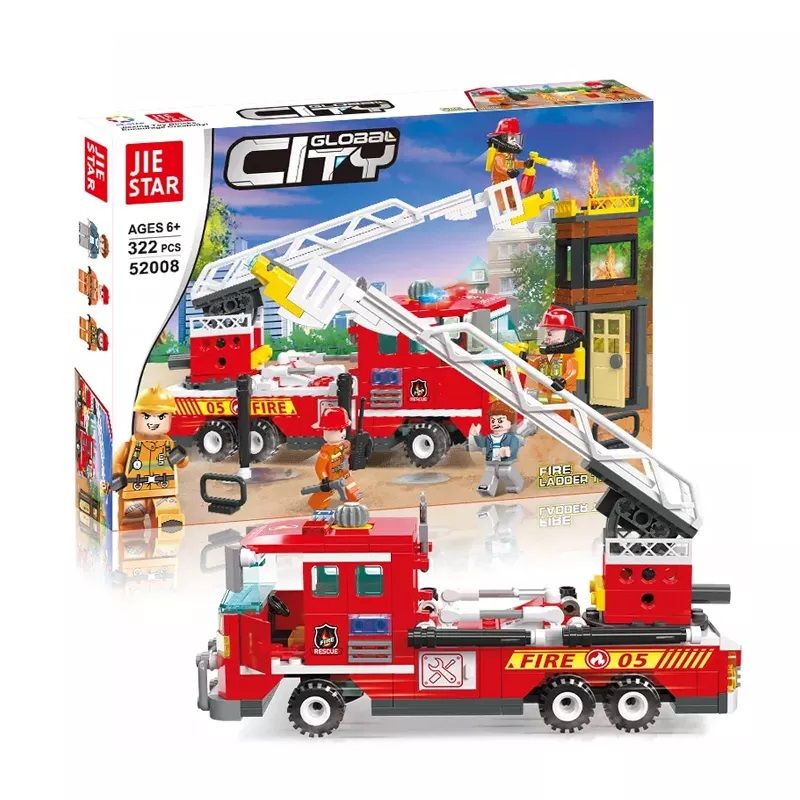 Global City Fire LadderTruck 322 Pcs