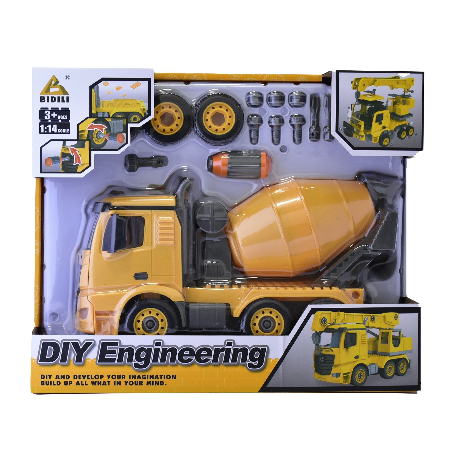 Bidili DIY Engineering Truck and  Repair Kit