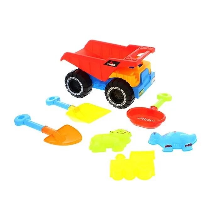 Huabaio Toys Truck with Beach Toys 7 Pcs