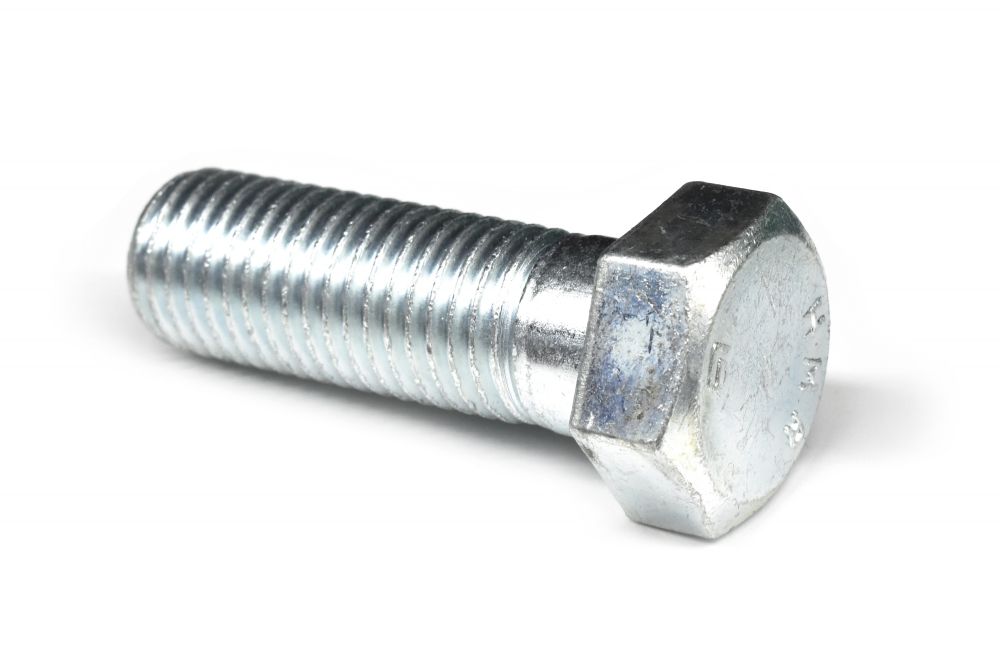 Bolt Hex Galvanized 1in x 3in