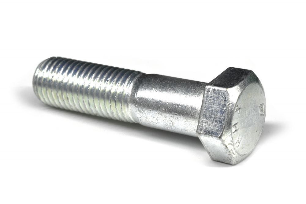 Bolt Hex Galvanized 1in x 4in