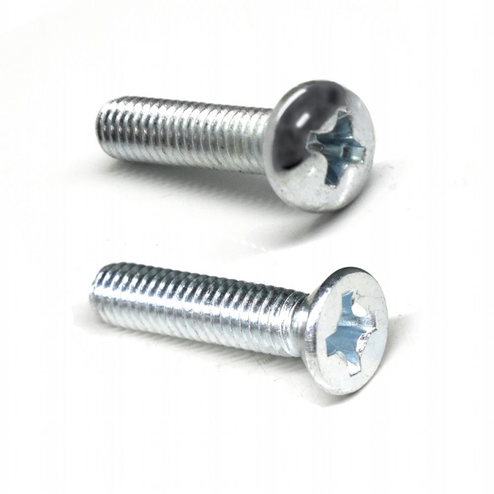 Screw Machine Galvanized 6-32 x 3/4in