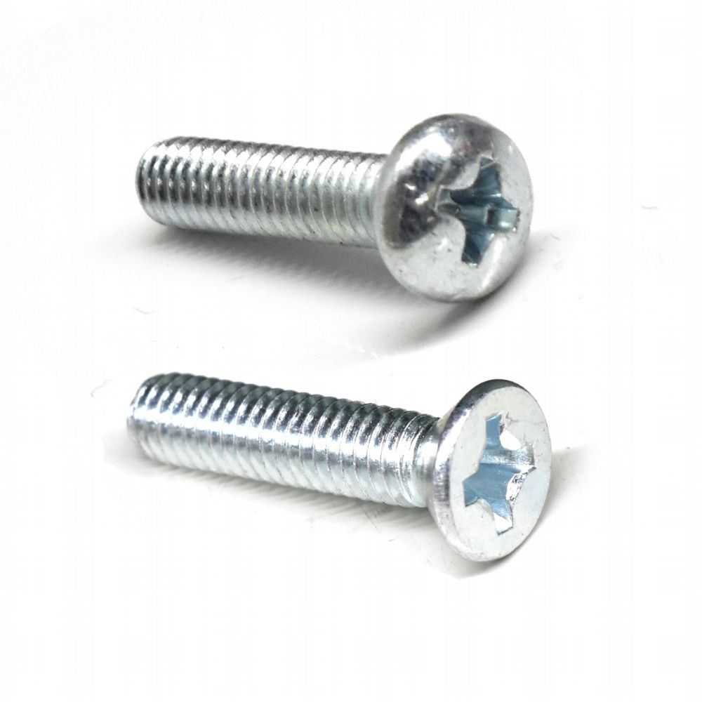 Screw Machine Galvanized 10-24 x 3/4in