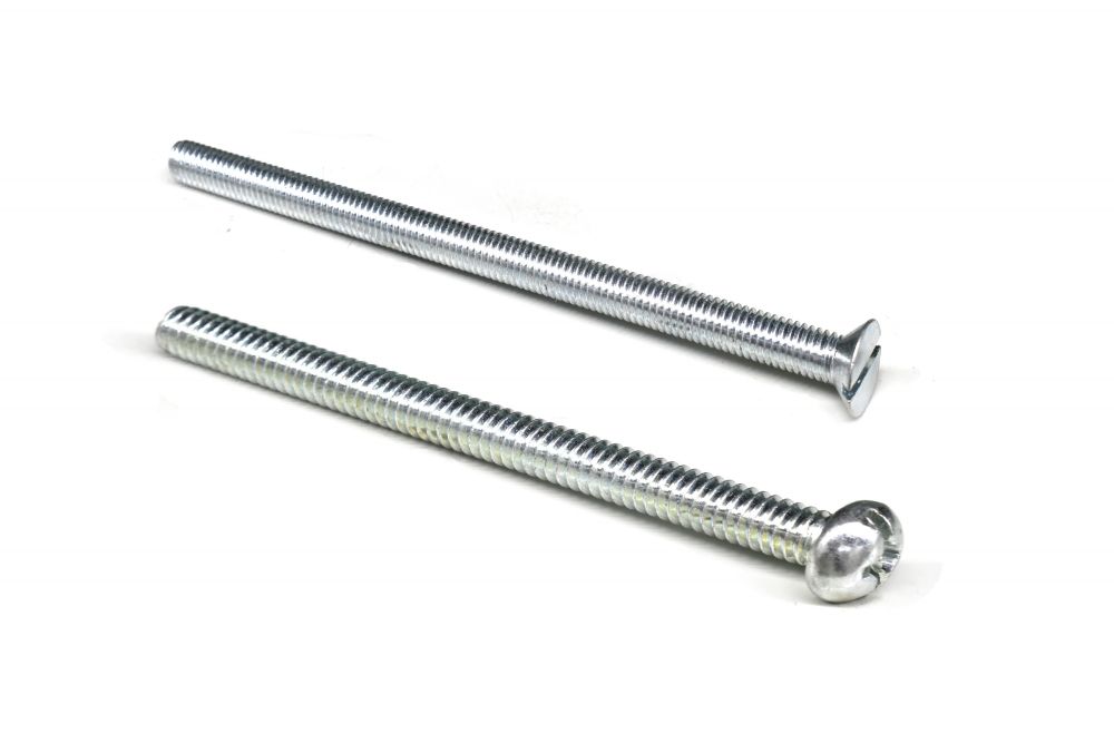 Screw Machine Galvanized 1/4-20 x 4in